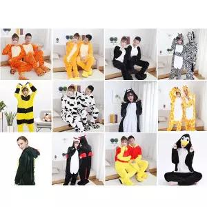 FOOI 극세사 동물잠옷12종 캐릭터잠옷 반티 파자마파티 285124