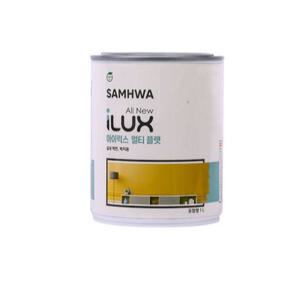 삼화페인트 아이럭스 멀티플랫 무광 백색 1L 친환경 셀프페인트