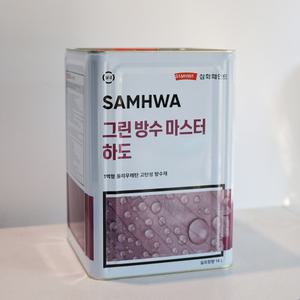 삼화페인트 우레탄 방수재 그린방수마스터 하도 14L