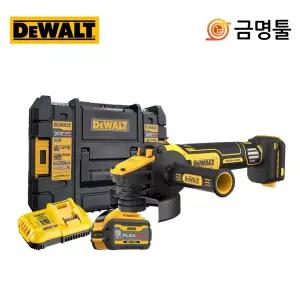 디월트 DCG409VSX1 충전그라인더 20V 9.0AH 125mm 1팩 6단속도조절 BL모터 플렉스볼트