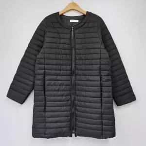 빅사이즈 501 가로퀼팅패딩경량코트 DIRT395