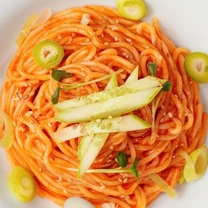 간편한 대용량 생면 비빔국수 6인분 (생면+비빔장 구성)