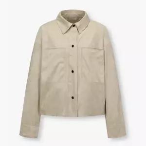 [롯데백화점]보브 신세틱 스웨이드 크롭 점퍼 7155420004