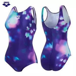 아레나 여자수영복 블루가든 원피스 U백 A5FL1LO06_PPL