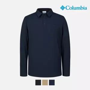 [컬럼비아](광주신세계) [남성] 파인스 투 카날 폴로 간절기 긴팔 카라 티셔츠 C53 YMP652