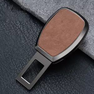 클린클립 차량용 안전벨트 연장 클립 버클 D타입 브라운