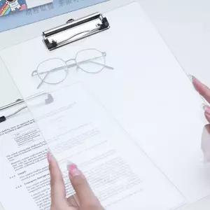 투명 아크릴 클립보드 결재판 A4/서류파일/결제판/자석/홀더/화일/도큐멘트/세금/계산서/문서/게시판/받침