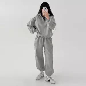 [에이와비] #AWABMADE:_스테디하프집업 -2color