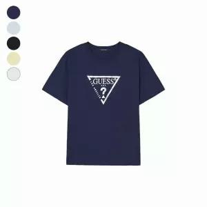 [게스] 샤이닝 빅 삼각 반팔티_K NQ2K5921