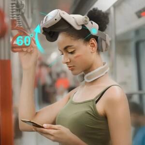 Meta Quest 3 VR 헤드셋용 교체 가능한 엘리트 스트랩 편안함 향상 악세서리 헬멧용 조절