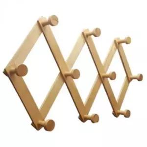 [JED] 행거 자바라 나무 옷걸이 원목 특대