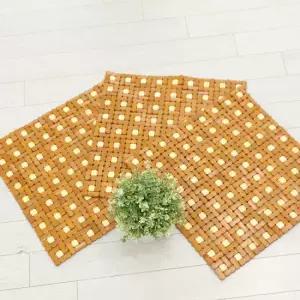 [리앤데코]땅콩마작방석 45x45cm 2장