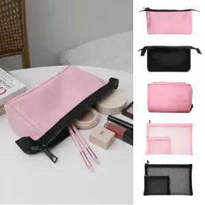 엔비 여행용 삼각 사각 메쉬 파우치 정리 수납 모음