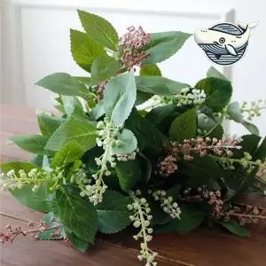 생화처럼 보이는 조화 인테리어 장식 소품 홈 조화부케 조화장식