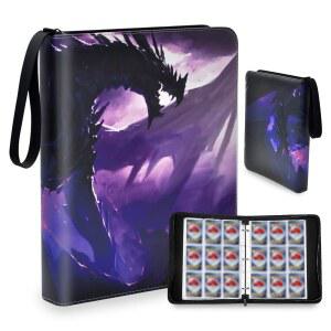 트레이딩 카드용 카드 바인더 소매가 50 9 포켓 최대 900장의 1 18세 소년/ 를 위한 홀더 앨범 학교 선택 디스플레이 케이스 미포함 M1