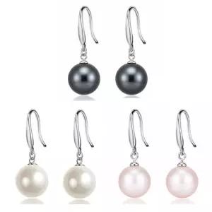 흑진주 핵진주 체인 자연주의 써지컬 실버링 볼 백진주 미니 [mFKTUOY]