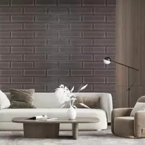 sh) 셀프 벽지 인테리어 단열 폼블럭 8mm 70cm 다크그레이 10장