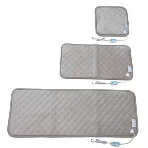 더안 25형 극세사 논슬립 전기방석 베이지 1-2-3인용온열 히팅시트 논전기 2방석 3방석 1방석