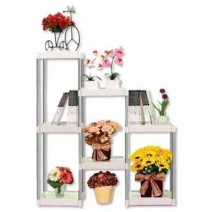 [골드스마일]TBZ 7단 화분장식 인테리어 진열대 82X29X93.5cm 화분선반