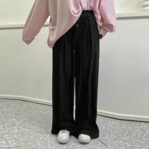 [문에이블]문에이블 여자 여성 봄 가을 빅사이즈 루즈핏 와이드 힙합 바지 팬츠