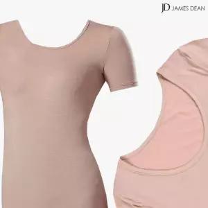 [제임스딘]제임스딘 여성스킨색내복 발열내복 편한 반팔 보온내의 따뜻한 상의