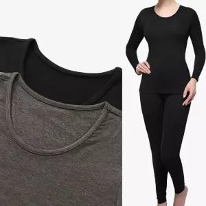 [제임스딘]제임스딘 여성발열내복 기모내복편한  겨울 따뜻한 얇은 보온내의