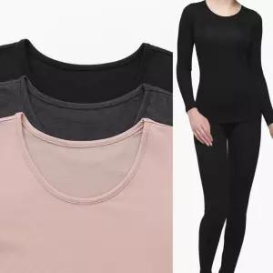 [제임스딘]제임스딘 여성발열내복 겨울내복 스판 편한 따뜻한 겨울 보온내의세트