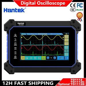 Hantek TO1112D 터치 스크린 디지털 오실로스코프 2 채널 110MHz USB 신호 소스 멀티