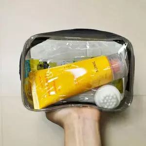 비치백 수영장 목욕탕 pvc 투명 파우치 가방 소형