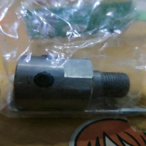 65 척 연결봉 목공용 선반 M141 모터 스핀들 변환 핸들 관통홀 고정구 8 내경