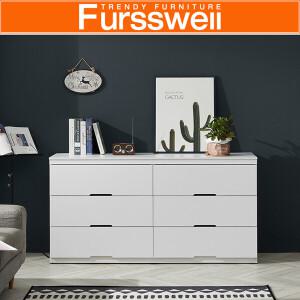 품질인증자재 퍼스웰 멜로디 1500 3단와이드서랍장높은거실장(DB_081)