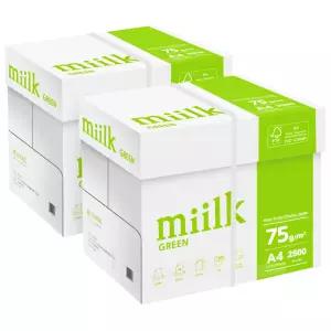 밀크 그린 친환경 A4 복사용지(A4용지) 75g 2BOX(5000매)_슈팅