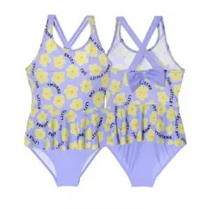 [레노마수영복](하남점) 폴리백 증정 레노마수영복 여아동 플라워 프릴 실내원피스수영복GF21802