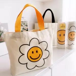 스마일 데이지 에코백