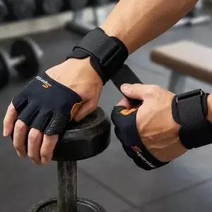 가죽 미끄럼방지 헬스용품 웨이트 풀업 장갑