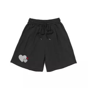 [로아드로아]트리플 하트 포인트 반바지 (그레이/차콜)