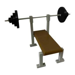 디오라마용 도로 시트바벨 랙 플랫 벤치 모델 6'' 액션 피규어 역도 창의적인 1/12 미니 집 장식 사진 소품