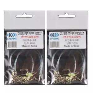 KF 간편쭈꾸미(2단채비) 쭈꾸미 갑오징어 낚시 쭈꾸미채비 쭈꾸미낚시