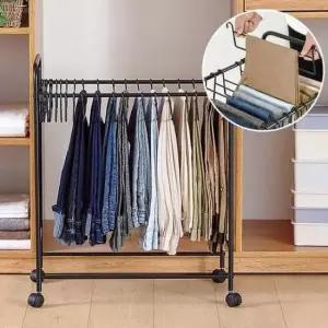 [JED] 행거용품 행거 이동식 도어훅 풀세트 바지걸이 특대형