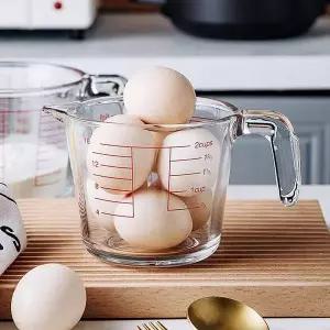 [콩심팥심]500ml 유리 키친매니아 계량컵