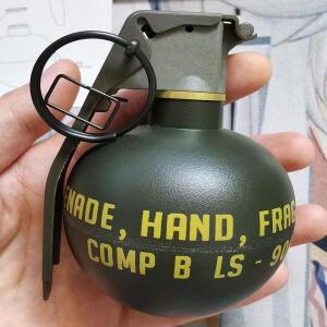 프라모델 부품 도색판FMA 나일론 수류탄 모형 플라스틱 장난감