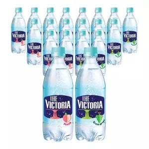 빅토리아 500ml 복숭아 + 청포도 혼합 20개