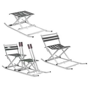 접이식 눈썰매 의자형 썰매 간이 간편 경량 휴대 캠핑용