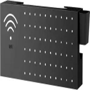 WiFi 라우터 박스 하이더 네트워크 연결을 위한 월 마운트 탄소강 저장 상자 콘센트 정리함 케이블 거실 TV
