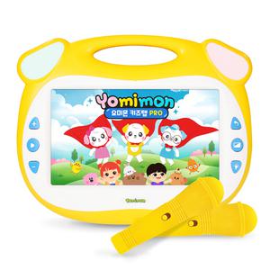 3,200편 콘텐츠 유아태블릿 요미몬 키즈탭 프로 터치식 쌍방향학습 동화, 동요, 노래방,위인전 키즈태블릿