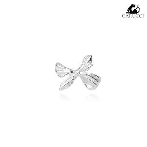[롯데백화점]카루치 (Silver925)우먼 리본 실버 피어싱 PR015