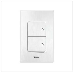 위너스 벨로 화이트 스위치 2구 bello 화이트스위치