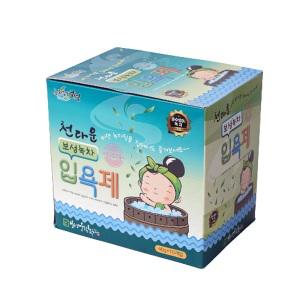 녹차 입욕제 40g x 10포 천다운 반신욕 족욕 가정용 바디케어