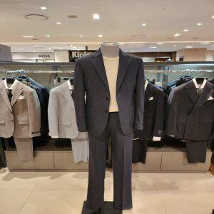 [킨록바이킨록앤더슨](신세계 사우스시티)다크네이비 경량 캐주얼 트윌 셋업 정장(CFB94C2M0)