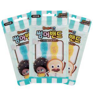브레드이발소 썸머밴드 2개입 x 3개 /팔찌 여름 야외 키즈 캐릭터 시트로넬라오일